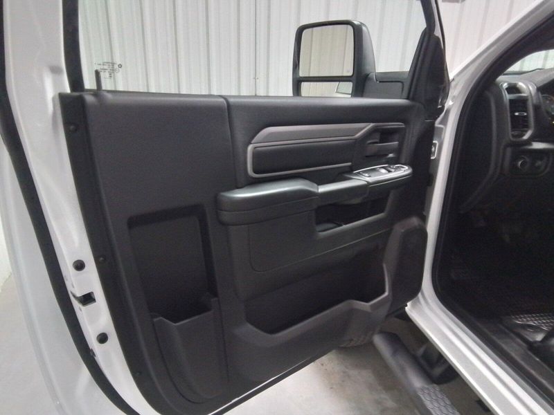 2024 RAM 5500 Chassis Cab Tradesman in a Bright White Clear Coat exterior color and Diesel Gray/Blackinterior. Thys Motor Company 319-318-6640 pixelmotiondemo.com 