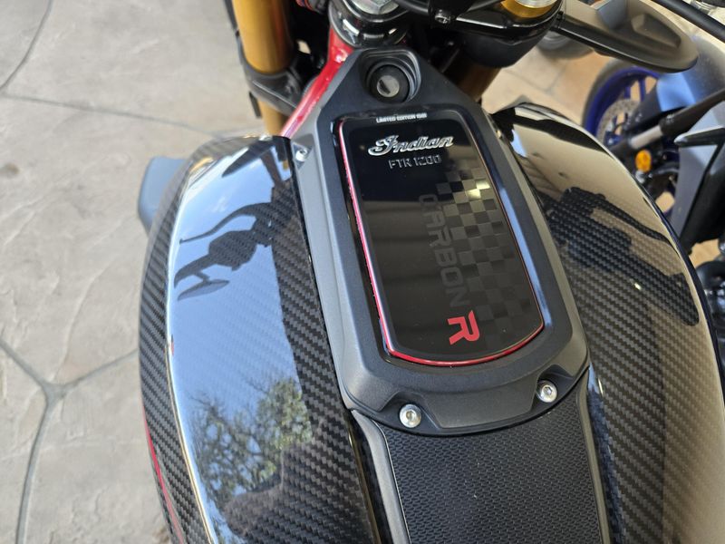 USED 2022 INDIAN MOTORCYCLE FTR 1200 R CARBON Image 10