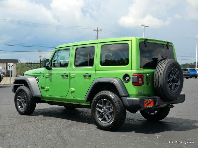New 2025 Jeep Wrangler 4-door Sport S