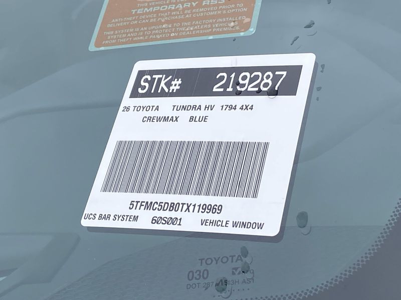 New 2026 Toyota Tundra 1794 Edition HybridImage 22