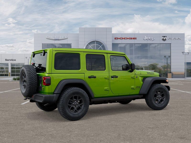 New 2025 Jeep Wrangler 4-door Willys