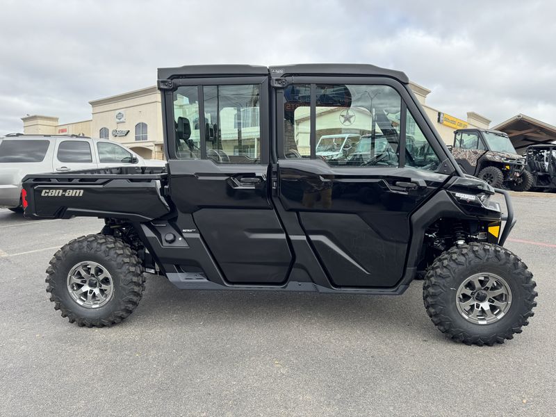 2024 Can-Am DEFENDER MAX LONE STAR CAB HD10 NIGHT BLACKImage 2