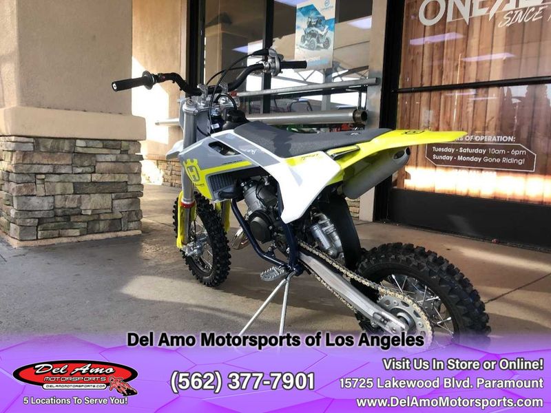 2024 HUSQVARNA TC 50  in a WHITE exterior color. Del Amo Motorsports of Los Angeles (562) 262-9181 delamomotorsports.com 