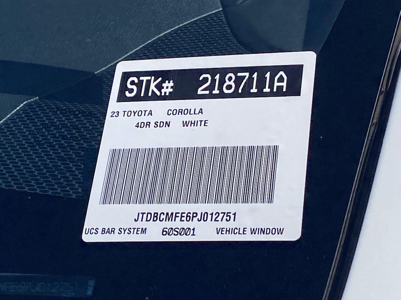 Used 2023 Toyota Corolla LEImage 32