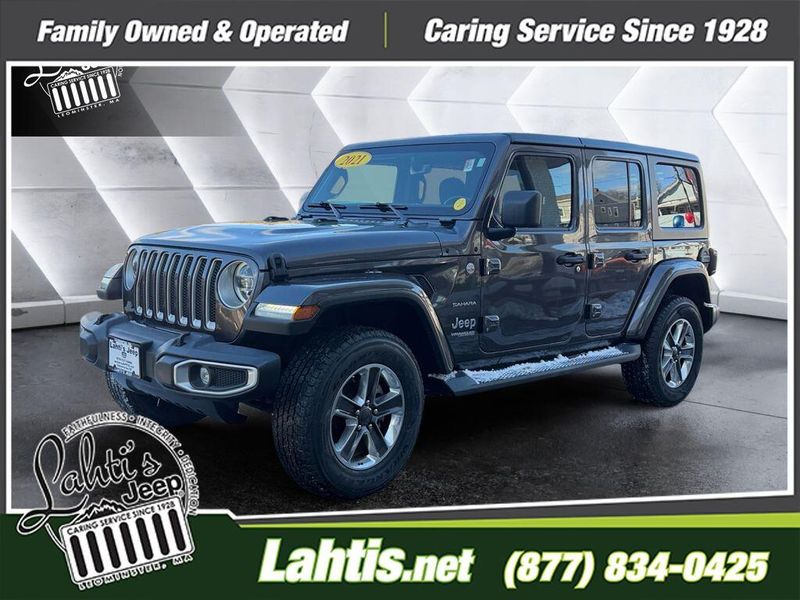Used 2021 Jeep Wrangler Unlimited Sahara