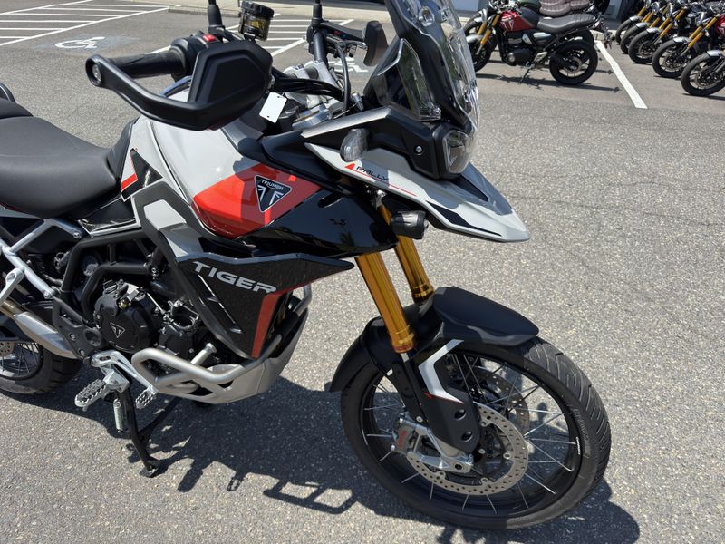 2025 Triumph Tiger 900 Rally Pro - ASH GREY - INTENSE ORANGE 