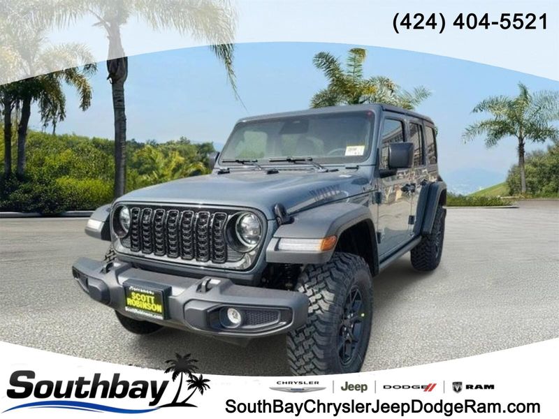 New 2026 Jeep Wrangler 4-door Willys
