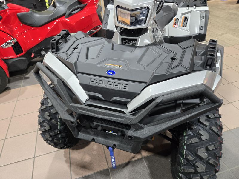 NEW 2026 POLARIS SPORTSMAN XP 1000 ULTIMATE  in a TURBO SILVER exterior color. Family PowerSports (877) 886-1997 familypowersports.com 