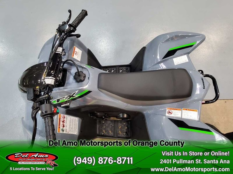 2024 Kawasaki KSF90BRFNL-GY1  in a BATTLE GRAY exterior color. Del Amo Motorsports of Orange County (949) 416-2102 delamomotorsports.com 