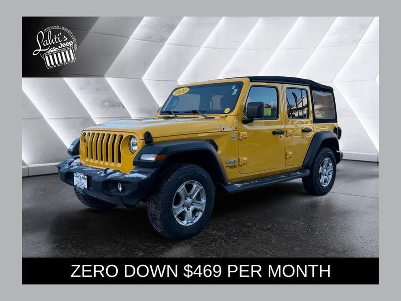 Used 2020 Jeep Wrangler Unlimited Sport S