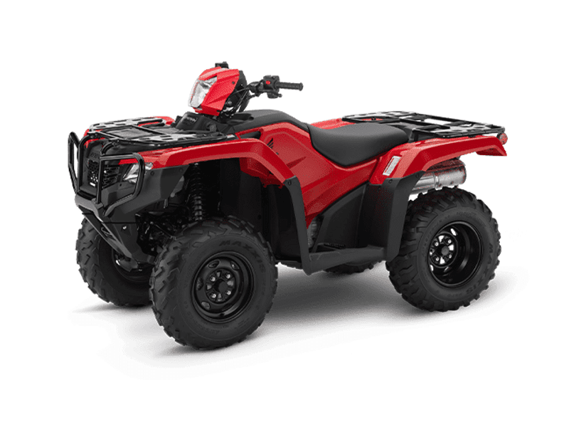 2023 Honda FourTrax Foreman in a Red exterior color. Central Mass Powersports (978) 582-3533 centralmasspowersports.com 