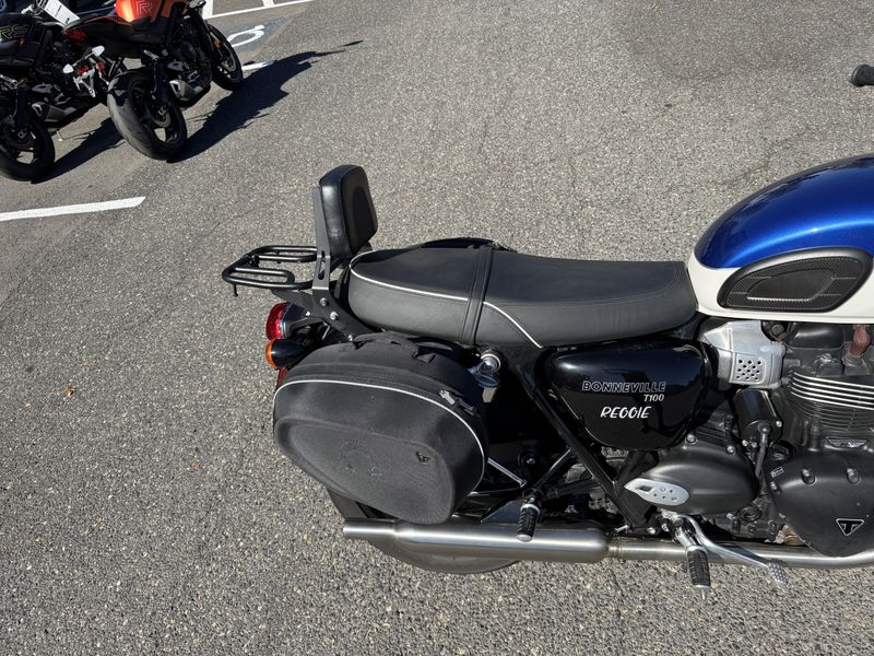 2022 Triumph Bonneville T100 - BLUE 