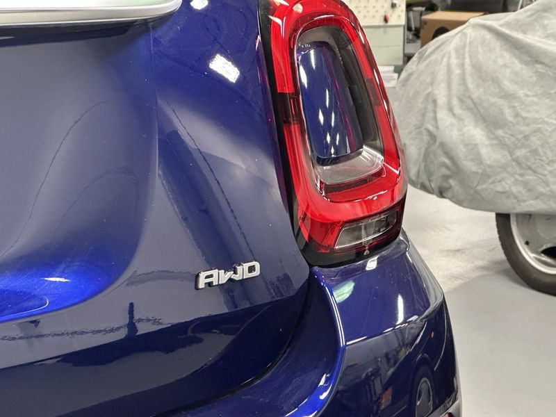 2023 Fiat 500x Pop Awd in a Blu Venezia (Blue Metallic) exterior color and Black Heated Seatsinterior. Schmelz Countryside Alfa Romeo and Fiat (651) 968-0556 schmelzfiat.com 