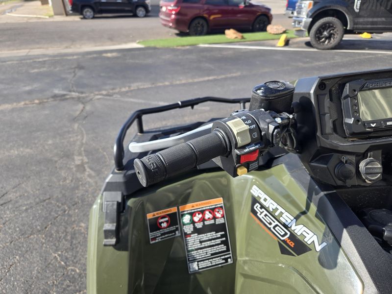 2023 Polaris SPORTSMAN 450 HO EPS SAGE GREEN Image 15