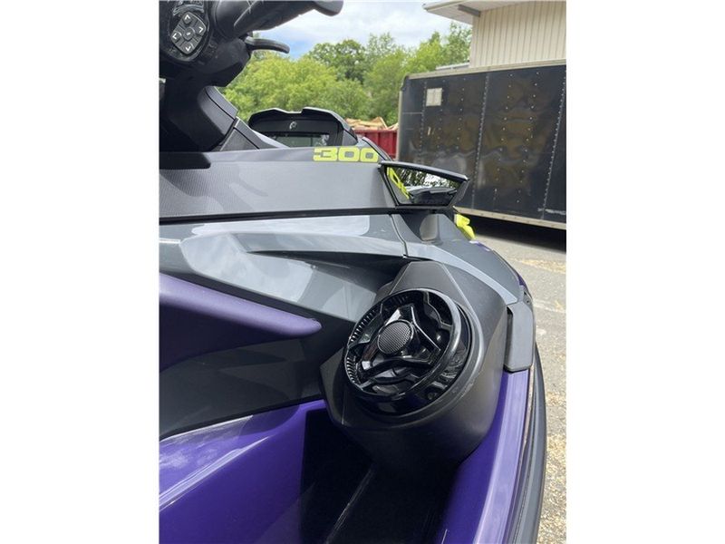 2021 Seadoo PW RXT-X 300 W/SOUND PP 21  in a Purple exterior color. New England Powersports 978 338-8990 pixelmotiondemo.com 