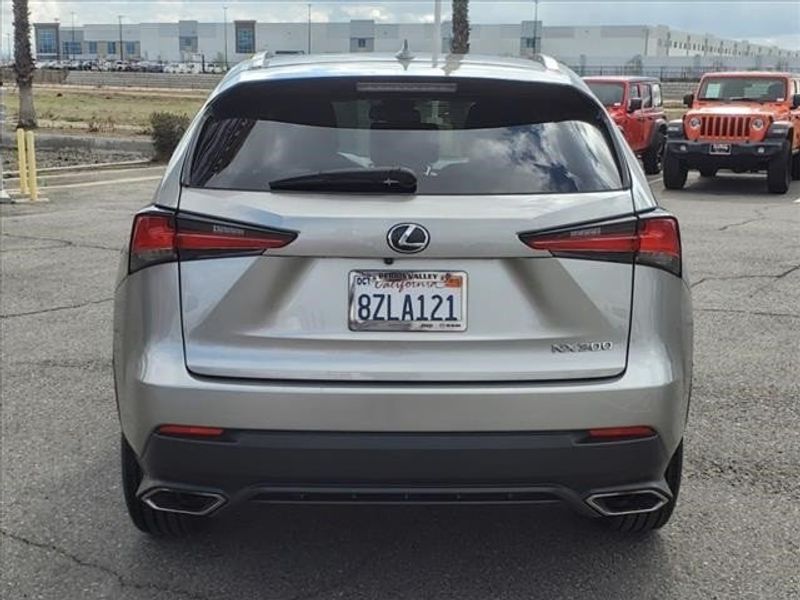 2019 Lexus NX 300 Base in a Atomic Silver exterior color and Rioja Redinterior. Perris Valley Chrysler Dodge Jeep Ram 951-355-1970 perrisvalleydodgejeepchrysler.com 