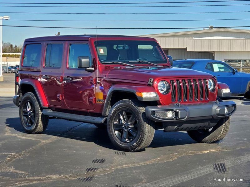 Used 2022 Jeep Wrangler Unlimited Sahara Altitude