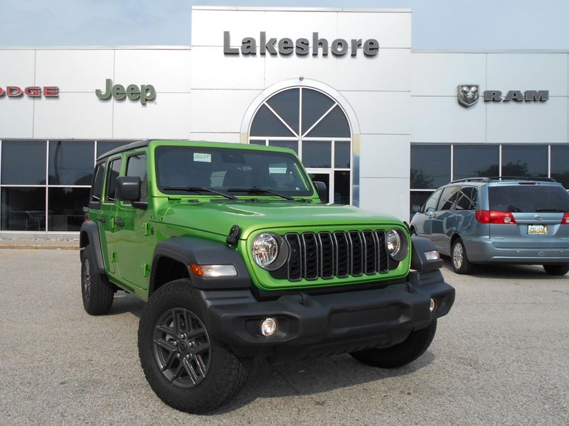 New 2025 Jeep Wrangler 4-door Sport SImage 2