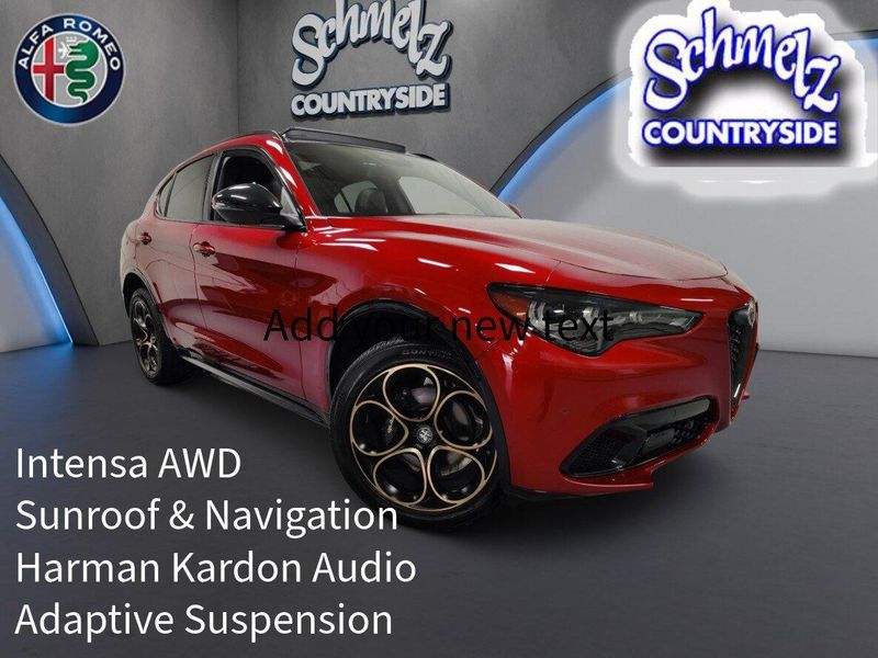 Used 2025 Alfa Romeo Stelvio Intensa AWD w/Sunroof/NavImage 1