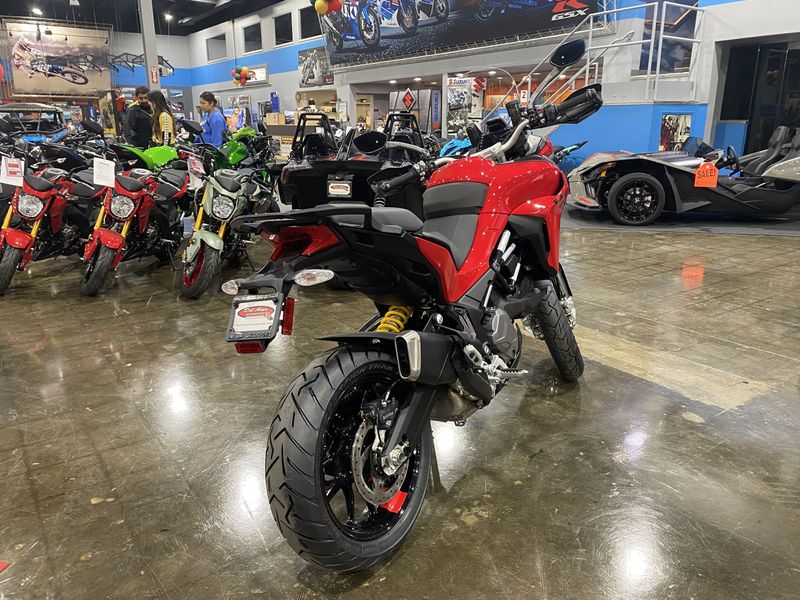 2023 Ducati MULTISTRADA V2 S  in a RED exterior color. Del Amo Motorsports of Redondo Beach (424) 304-1660 delamomotorsports.com 