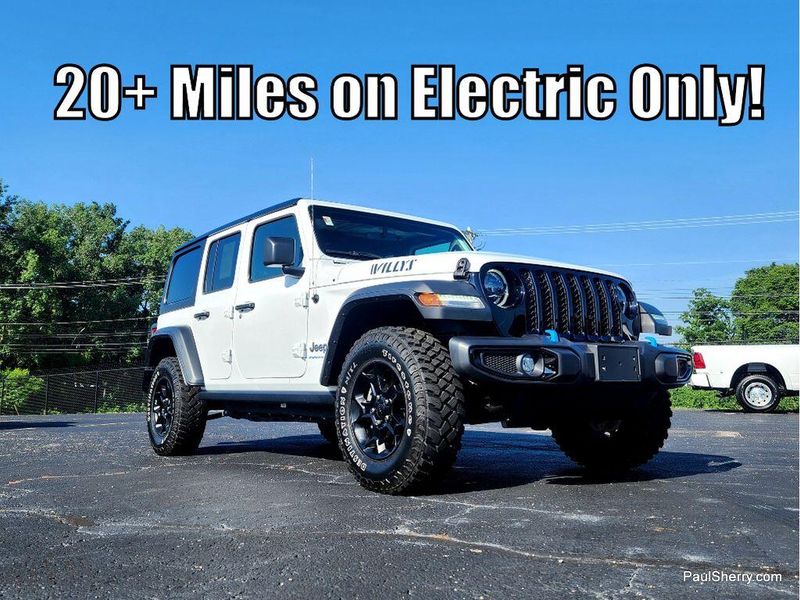 Used 2023 Jeep Wrangler 4xE Willys 4xe