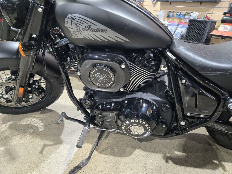 New 2025 Indian Motorcycle CHIEF BOBBER DARK HORSE BLACK SMOKE Image 14