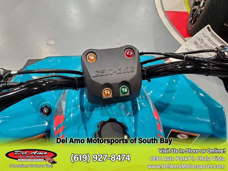 2024 Can-Am 3KRB  in a ICEBERG BLUE & BLACK exterior color. Del Amo Motorsports of South Bay (619) 547-1937 delamomotorsports.com 