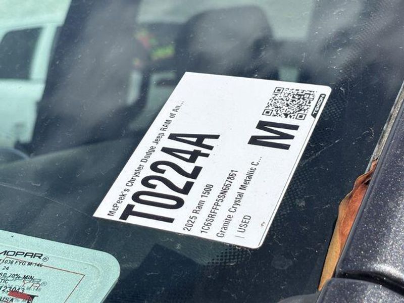 Used 2025 RAM 1500 Big Horn Lone StarImage 9