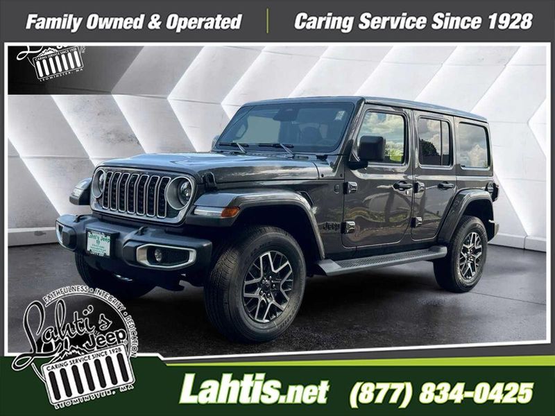 New 2025 Jeep Wrangler 4-door Sahara