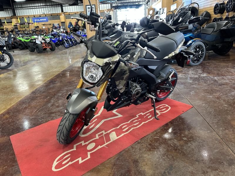 2025 Kawasaki Z125 PRO CYPHER CAMO TANImage 1