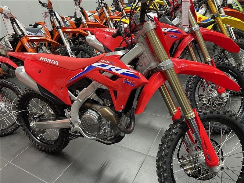 2022 Honda CRF 450R in a Red exterior color. Greater Boston Motorsports 781-583-1799 pixelmotiondemo.com 