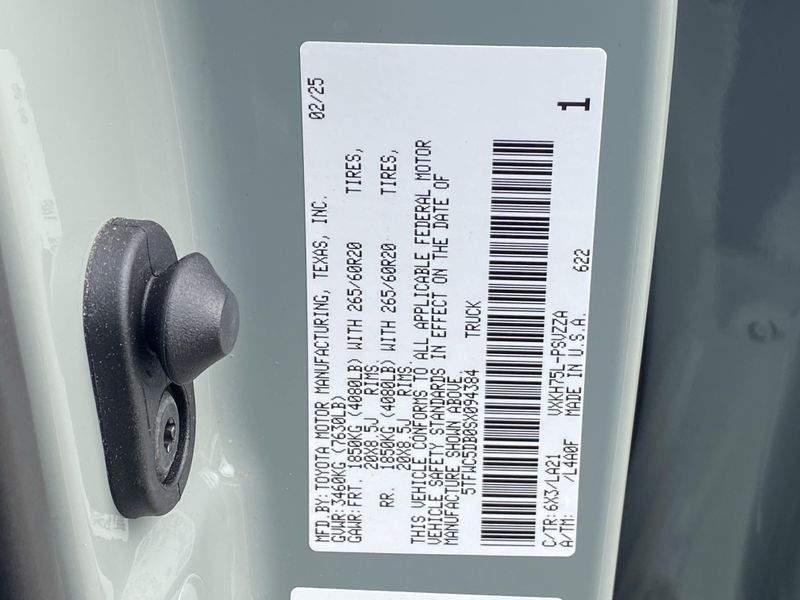 New 2025 Toyota Tundra Platinum HybridImage 21