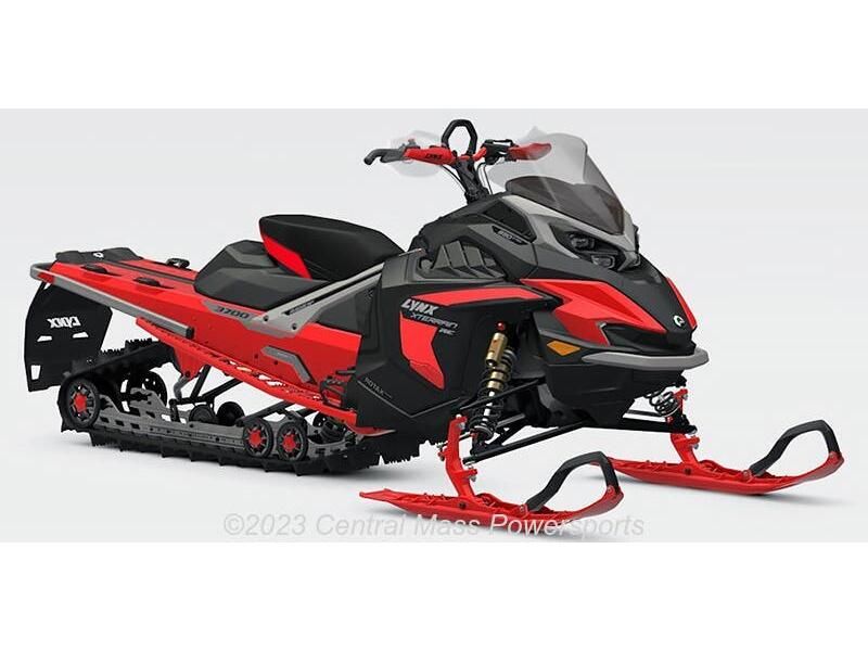 2024 Lynx Xterrain RE in a Viper Red exterior color. New England Powersports 978 338-8990 pixelmotiondemo.com 