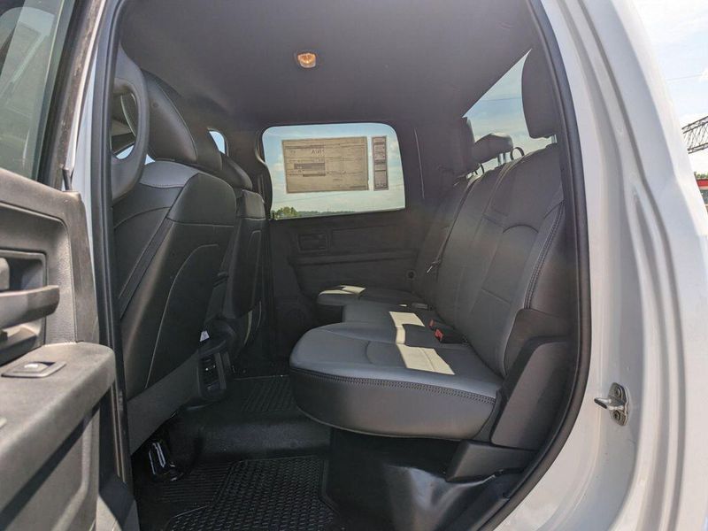 2023 RAM 5500 Chassis Tradesman in a Bright White Clear Coat exterior color and Diesel Gray/Blackinterior. Johnson Dodge 601-693-6343 pixelmotiondemo.com 