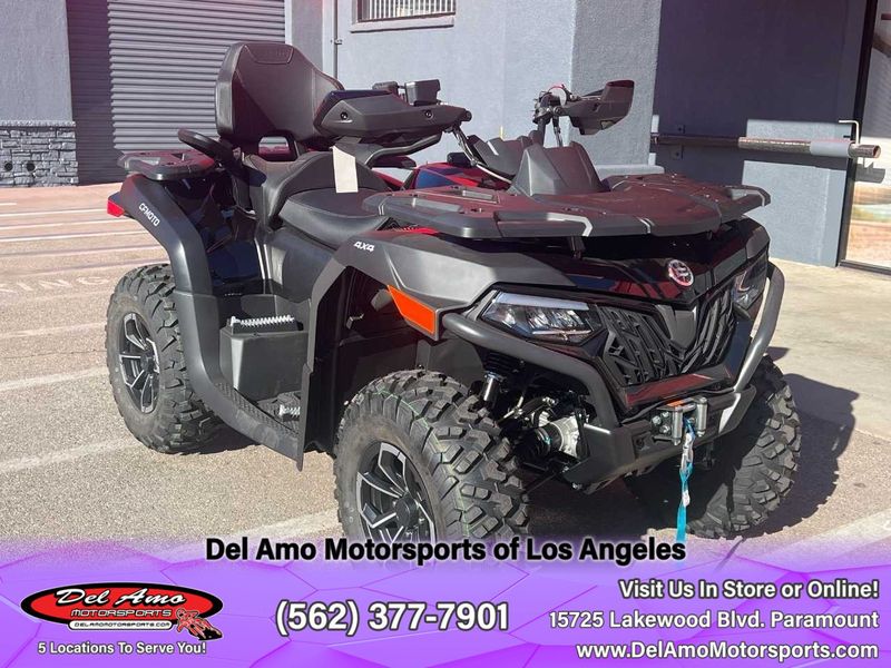 2024 CFMOTO CF600AU-3LA  in a VELOCITY GREY exterior color. Del Amo Motorsports of Los Angeles (562) 262-9181 delamomotorsports.com 