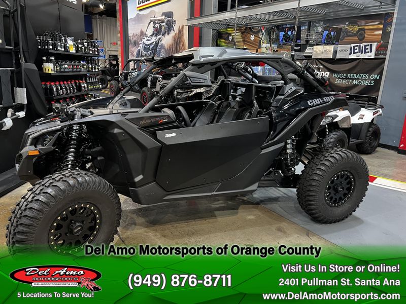 2024 Can-Am 7TRG  in a TRIPLE BLACK exterior color. Del Amo Motorsports of Orange County (949) 416-2102 delamomotorsports.com 