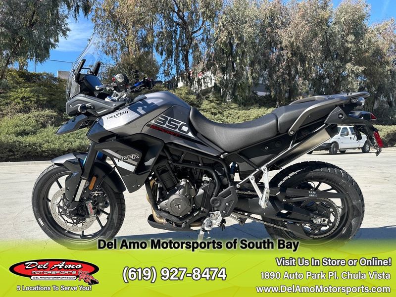 2024 Triumph TIGER 850 SPORT  in a GRAPHITE/JET BLACK exterior color. Del Amo Motorsports of South Bay (619) 547-1937 delamomotorsports.com 