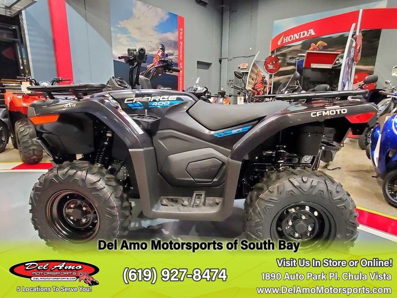 2024 CFMOTO CF400AU-6S  in a JET BLACK exterior color. Del Amo Motorsports of South Bay (619) 547-1937 delamomotorsports.com 