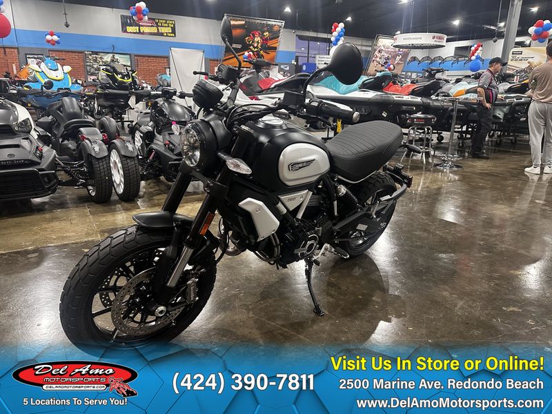 2023 Ducati SCRAMBLER 1100 SPORT PRO  in a DARK STEALTH exterior color. Del Amo Motorsports of Redondo Beach (424) 304-1660 delamomotorsports.com 