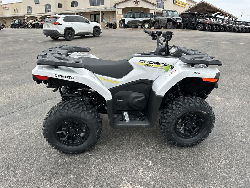 2025 CFMOTO CFORCE 500 S PEARL WHITEImage 5