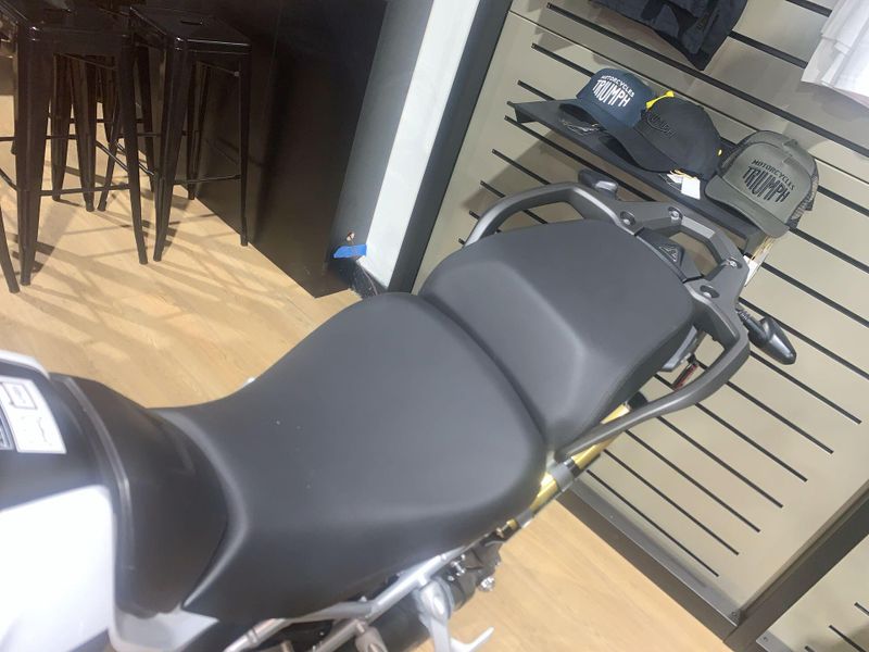 2023 Triumph TIGER 1200 RALLY PRO  in a SNOWDONIA WHITE exterior color. Del Amo Motorsports of Long Beach (562) 362-3160 delamomotorsports.com 
