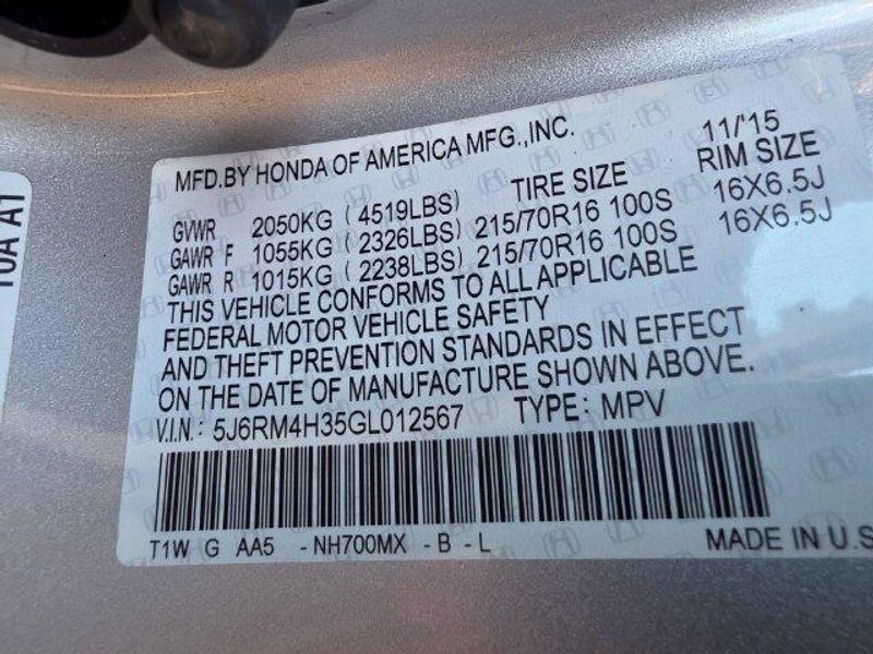 Used 2016 Honda CR-V LXImage 36