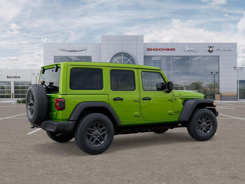 New 2025 Jeep Wrangler 4-door Sport S