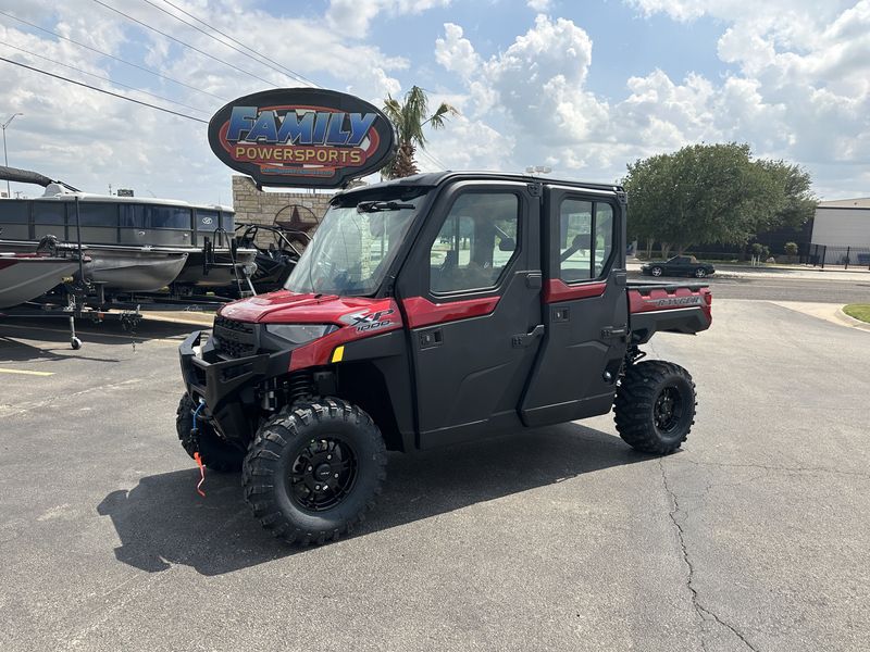 2025 Polaris RANGER CREW XP 1000 NORTHSTAR EDITION ULTIMATE SUNSET REDImage 1