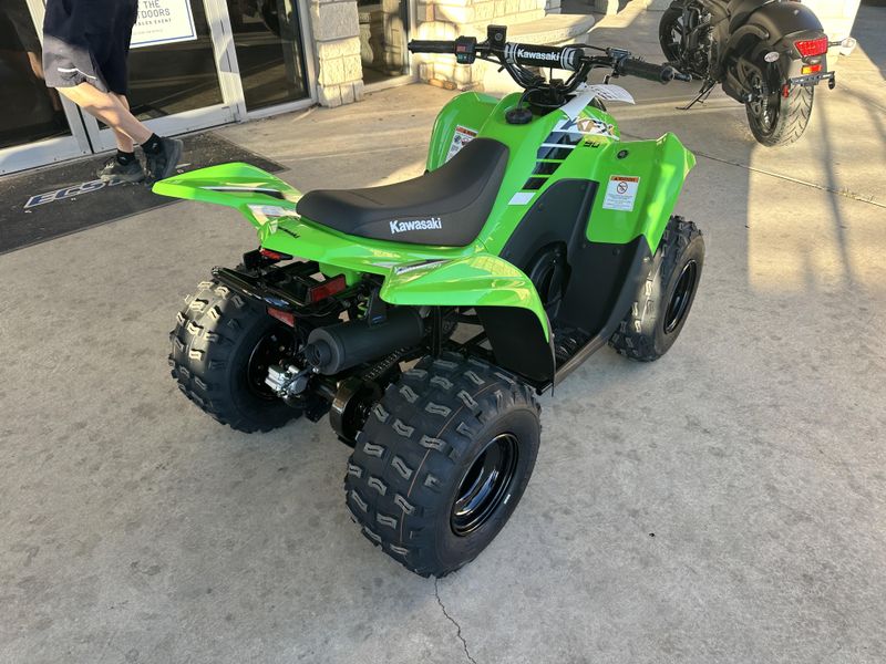 2025 Kawasaki KFX 90 LIME GREENImage 9