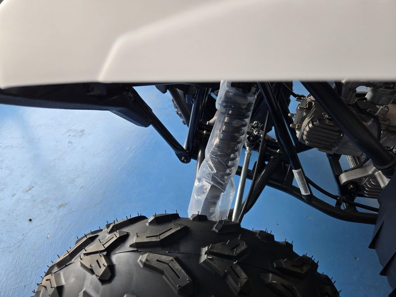 2024 Yamaha GRIZZLY 90 WHITE AND ARMOR GRAY Image 22