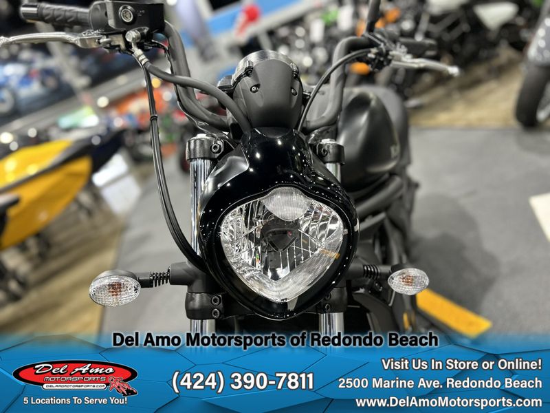 2024 Kawasaki EN650CRFNL-BK1  in a METALLIC FLAT SPARK BLACK exterior color. Del Amo Motorsports of Redondo Beach (424) 304-1660 delamomotorsports.com 