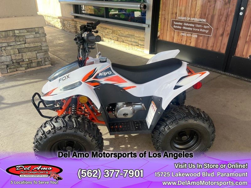 2021 KAYO AY70-2  in a METALLIC WHITE exterior color. Del Amo Motorsports of Los Angeles (562) 262-9181 delamomotorsports.com 