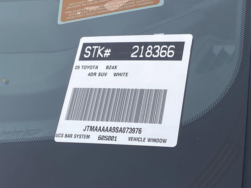 New 2025 Toyota bZ4X XLEImage 21