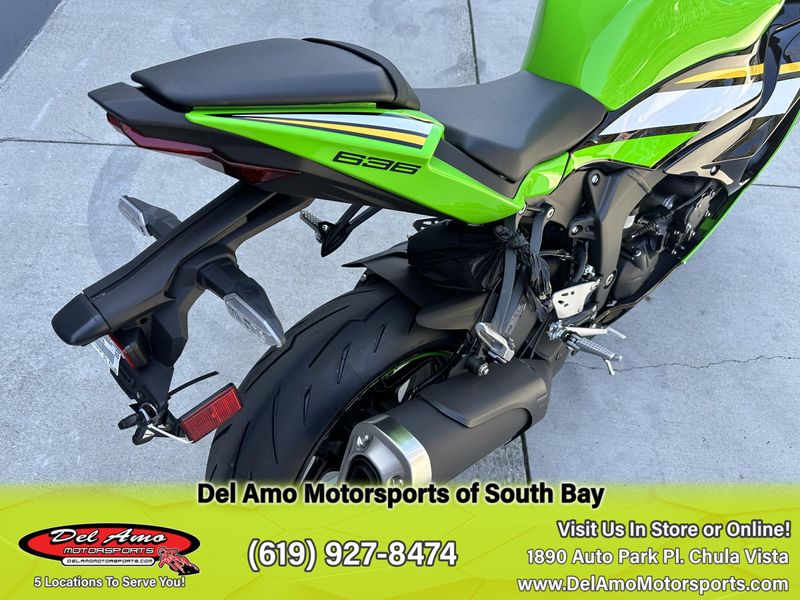 2025 Kawasaki NINJA ZX-6R KRT EDITION ABS Image 7
